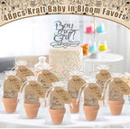 Reallnaive 48 Sets Baby in Bloom Baby Shower Party Favors Seed Packets - Image 5