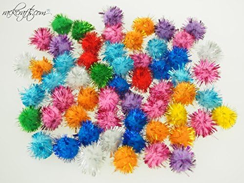 Mini Pom Pom Balls Glitter Party Decor Confetti Wedding Baby Shower by Unknown