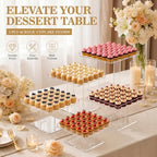 Ripeng 5 Tiered Large Dessert Table Display Set 10, 10.5, 11, 11.5, 12 Inch - Image 3