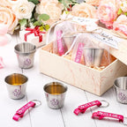 Vesici 50 Set Baby Shower Favors for Guest Bottle Openers,Footprint Girl - Image 6