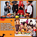 450 Pcs Tableware Set, Serve 50, Multicolor, Happy Halloween - Image 4