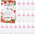TrelaCo 20 Pcs Bottle Chug Game, Strawberry Baby Shower Favors, Pink by TrelaCo