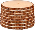 Set of 8 XL (12-14") Wood Slices for Centerpieces! Wood Slice Holiday Plate Chargers, Wedding Table Decor Centerpieces. Set of 8 XL (12-14") by RusticWoodSlices