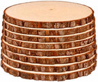 Set of 8 XL (12-14") Wood Slices for Centerpieces! Wood Slice Holiday Plate Chargers, Wedding Table Decor Centerpieces. Set of 8 XL (12-14") by RusticWoodSlices