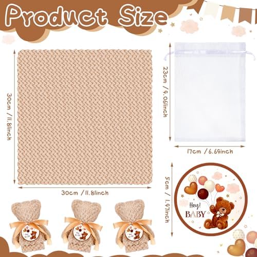 Mindsoft 24 Sets Baby Shower Favor Set, Recuerdos para Baby Shower - Image 3