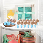 50 Set Baby Shower Soap Favors for Guests, It's A Boy, Blue - Image 6