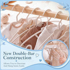 Wooden Baby Shower Crate Closet with Hanger and Rack - Image 4