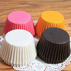 1000pcs Random Colorful Designs Christmas, Wedding Cake Decorating Baking Cups Cupcake Liners - Image 4
