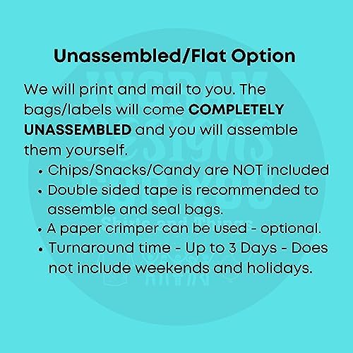 Personalized Chip Bags (Unassembled, Mermaid) - Image 2