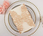 50 pcs 250GSM Rose Red Glitter Wedding Invitations Cards Laser Cut Pocket Covers only, no envelope,no insert 5x7 - Image 4