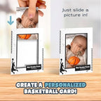 Baby Basketball Handprint Kit - Baby Boy Basketball Newborn Keepsake Kit - Image 6