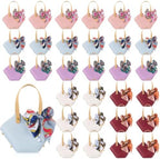 Kacctyen 30pcs Small Purse Gift Bag PU Leather Purse Party Favors, 5 Colors by Kacctyen