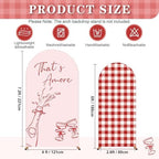 Moukeren That's Amore Arch Backdrop Cover 6ft and 7.2ft - Image 2