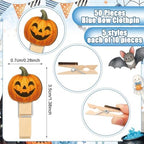 Patelai 321 Pcs Baby Shower Games Supplies, Blue Halloween - Image 5