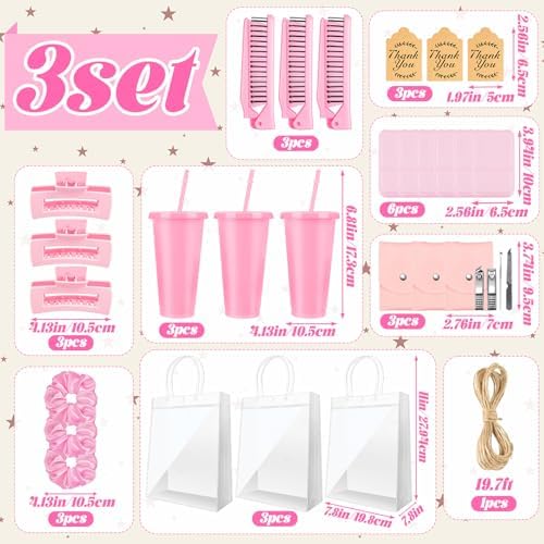 6 Sets Baby Shower Prizes for Women and Men Nail Clippers Mirror Bottle Opener Cup Comb Magnetic Pickup Tool Flashlight Grabber Credit Card Cutter for Baby Shower Game Winners Party - Image 2