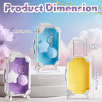 LemonRoad 36 Pcs Clear Mini Suitcase Party Favor Box, Multicolor - Image 2