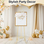 Easel Stand for Sign, Classic, Gold, 2 Pcs - Image 6
