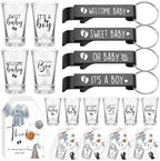 Pickmesh Halloween Baby Shower Party Favors for Guest, Black, 192 Pcs by Pickmesh