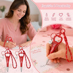 50 Set Ready to Pop Baby Shower Favors 3-in-1 Red Baby Shower Pens Bottle Openers with Cool Beer Cap Keychain for Guests Prizes Gender Reveal Soda Theme Party Decorations - Image 5