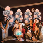 Cicicooie Balloon Stand for Floor with Lights 2 Set Centerpieces Balloon Holder Decoration for Pink Party Decoration Wedding Birthday Women Bachelorette Party - Image 5