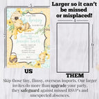 Custom Baby Shower Invites Little Honey Bee Invitation for Boys, Pack of 20 5x7 Personalized Honey Pot Invites with Envelopes - Unique Honey Baby Shower Cards by AmandaCreation - Image 7