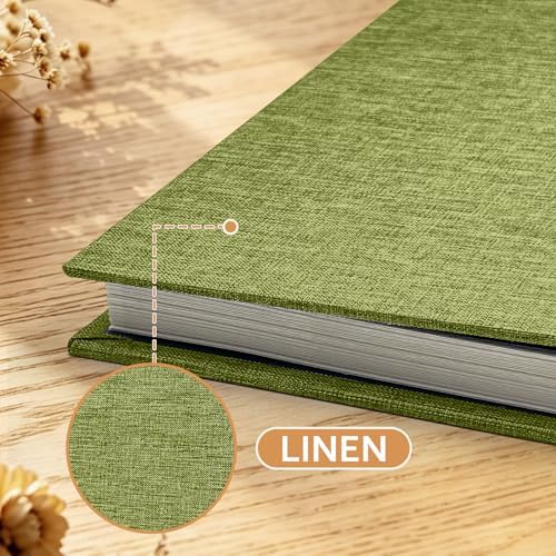 Large Photo Album Self Adhesive Scrapbook Album for 4x6 5x7 8x10 Pictures DIY Photo Book for Wedding, Anniversary, Christmas, Baby Shower, Ideal for Preserving Precious Moments - Image 4