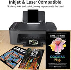 100 Sheets Black Cardstock 11x17 Thick Paper - Image 4