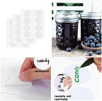 SPANLA Mason Jars 8 oz, 24 Pack Small Canning Jars 8oz Half Pint Glass jars - Image 3