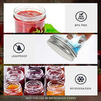 Betrome 40 Pack 4 oz Clear Glass Canning Jars with Lids,Small Maosn Jars - Image 3