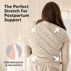 KeaBabies Baby Wrap Carrier, All in 1 Original Baby Carrier (Leafy) - Image 5