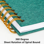 Scrapbook Photo Album, Linen Covered, 12x12 Inches, 40 Sheets/80 Pages - Image 5