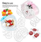 TOPPERFUN Heart Shaped Iron Carriage Gift Boxes, 10 Pcs Wedding Party Favor - Image 4