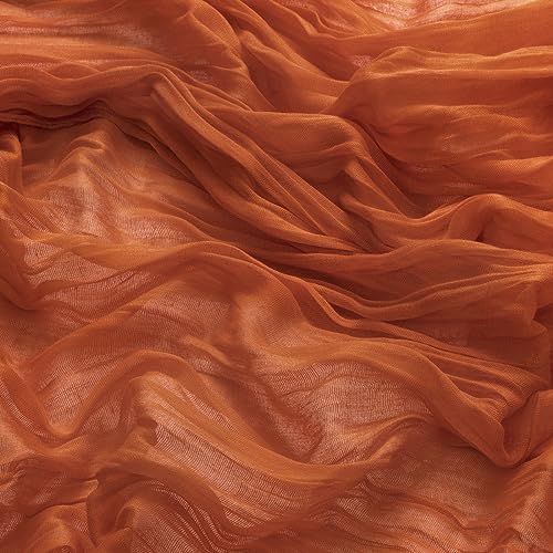 DeZerlor Fall Terracotta Cheese Cloth Napkins Set of 100 for Wedding Party - Image 5