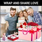 EUSOAR Extra Large Pink Gifts Wrap Bags, 30 Pack 16x6x12 inches Shopping Bags with Handles Bulk, Retail Wrapping Bags for Wedding, Craft Grocery, Boutique, Party Favor, Business - Image 6