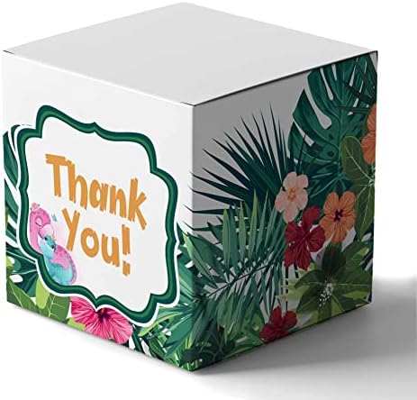 Paper Box - Mini Favor Box For Baby Shower 4x4x4 Inches Paper Gift Boxes, Candy Paper Box For Party Favors, Baby Shower Dinosaur,Boy/Girl Theme- Pack Of 20 by Inkdotpot