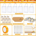 MotiMind 6 Sets Yellow Fall Baby Shower Prizes for Winners Guest Game - Image 2