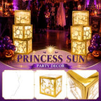 6 Set Princess Sun Table Centerpiece with LED - Image 6