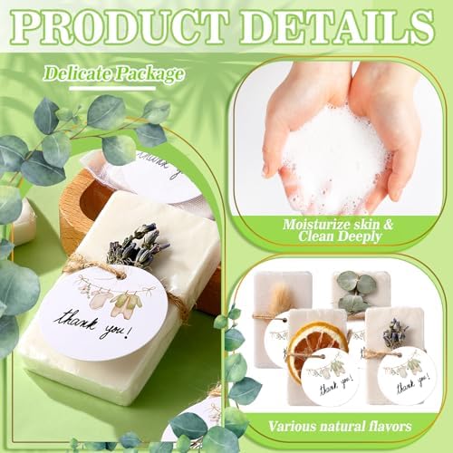 Leelosp 24 Pcs Mini Baby Shower Soap Favors for Guests Bulk Thank You Gift - Image 3