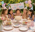 Rtteri 144 Pcs Watercolor Pastel Party Supplies Colorful Plates and Napkins - Image 5