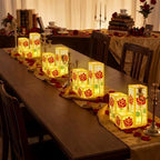 Rossesay 12 Pcs Rose Princess Lantern Table Centerpiece for Party Decor - Image 5