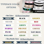 Personalized Ribbon,Custom Satin Ribbon with Name Customized Logo Printed Decoration Ribbon Personalized Wedding Gift Wrapping for Baptism Funeral Crafts Flower Bouquet Ribbon 100yard (39mm) - Image 7