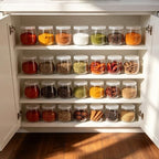 40 Pack 7oz Glass Jars with Cork Lids & PE Lids, Yogurt & Candle Jars - Image 7