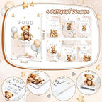 Vercraft 6 Pcs We Can Bearly Wait Baby Shower Table Decorations - Image 2