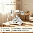 Audio Guest Book Wedding Phone,Record Customized Audio Messages for Parties - Image 2