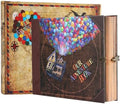 Scrapbook Photo Album Our Adventure Book Embossed Hard Cover by AMAOGE