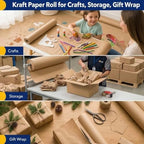 Vanhench Brown Paper Roll, 36" x 2520" (210') - Image 6