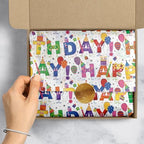 Jillson & Roberts 20" x 30" Printed Gift Tissue, Birthday Characters (24 Folded Sheets) - Image 4