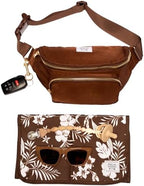 Ditty Co. Small Diaper Bag - Portable Changing Pad - Crossbody Bags For Women - Baby Wipe Holder - Baby Travel Essentials (Chocolate Brown) - Image 4