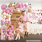 Cocomigo Cowgirl Baby Shower Decorations, Serves 25 Guests - Image 3