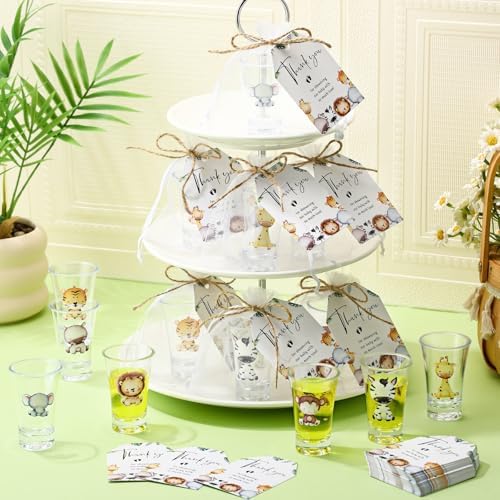 Pickmesh 25 Sets Safari Baby Shower Favors for Guests - Image 5
